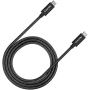 CANYON UC-44, cabo, U4-CC-5A1M-E, cabo USB4 Type-C para Type-C 40G 1 m 5A 240W (ERP) com E-MARK, CE, ROHS, preto