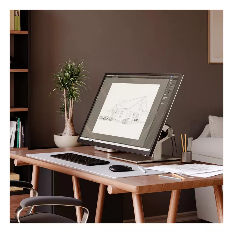 Alogic TFT 32 Clarity Touch 4K 60Hz+Webcam+suporte dobrável+touch