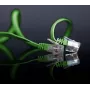 Cabo de rede ShiverPeaks SP713-SLG verde 3 m Cat6 U/UTP