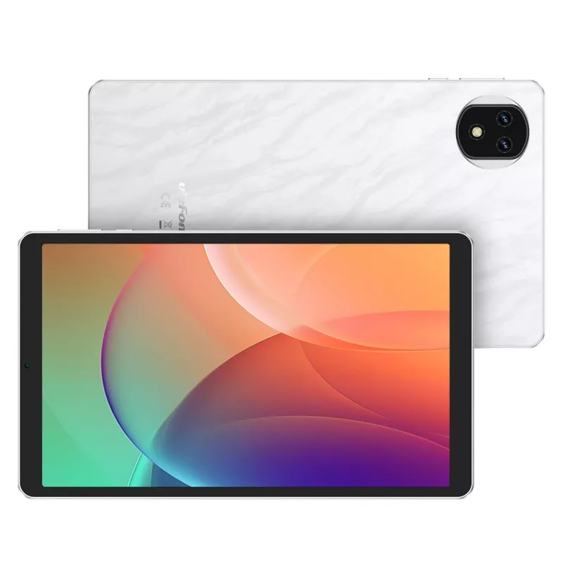 Tablet UleFone Tab A9 Pro 4GB RAM 128GB armazenamento LTE branco mármore