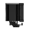 Cooler de CPU a ar DeepCool AK500 ZERO DARK 12 cm preto