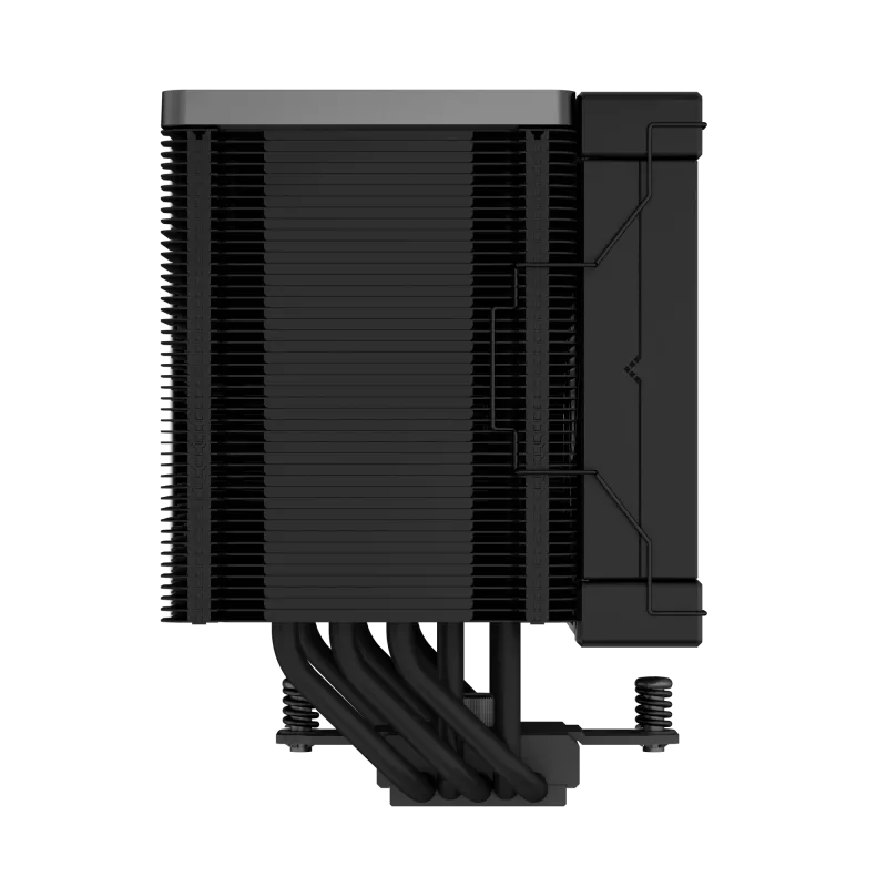 Cooler de CPU a ar DeepCool AK500 ZERO DARK 12 cm preto