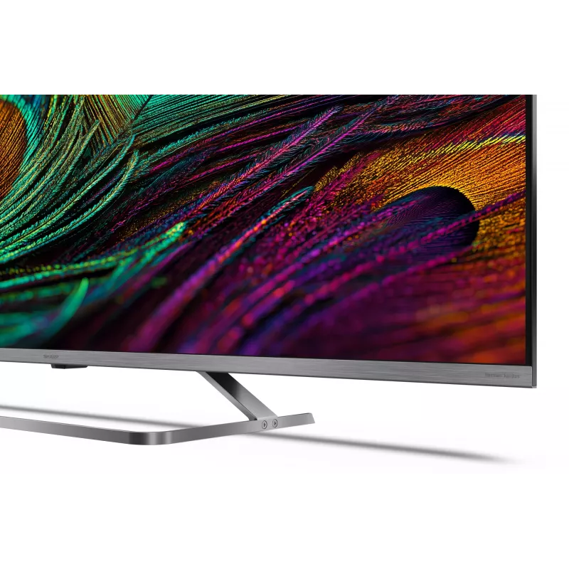 TV Sharp 4K QLED MiniLED | 50JP7265E | 50 inch | Smart TV | Google TV | UHD | prateado