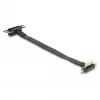 Placa riser DeLOCK 88042 PCI Express x1 macho 90° angular com cabo de 30 cm