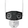 Reolink Duo Series W730 - Câmara Wi-Fi exterior 4K, lente dupla, vista panorâmica de 180°, deteção de pessoas/veículos/animais