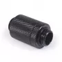 Alphacool ES D-Plug 25,5 mm G1/4 macho para G1/4 macho - Deep preto (17580)