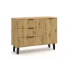 Cómoda SCANDI 1D3S fina carvalho ARTISAN