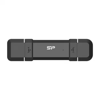 Pen drive Silicon Power DS72 250 GB USB Type-A / USB Type-C 3.2 Gen 2 (3.1 Gen 2) preto