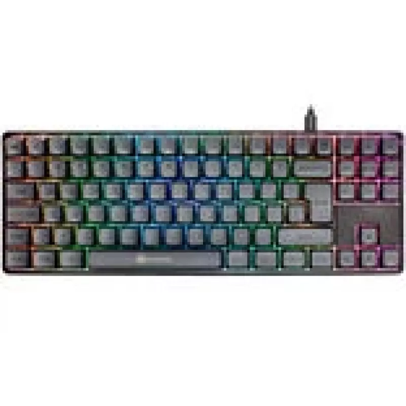 Teclado gaming GAMIAC TKL90G, Kailh vermelho cinzento