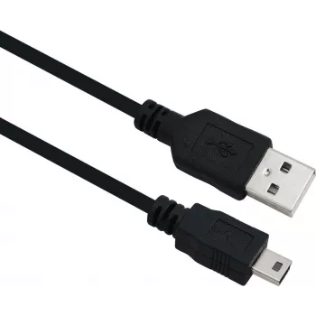 Cabo USB Helos 288315 USB 2.0 2 m USB A Mini-USB B preto