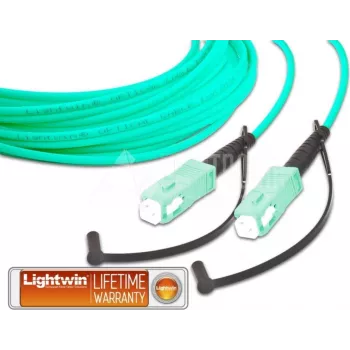 Lightwin cabo de ligação de fibra ótica simplex de alta qualidade, MM OM3, SC - SC (LSP-50 SC-SC 10.0 OM3)