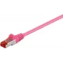 Cabo de rede Microconnect SSTP620PI rosa 20 m Cat6 S/FTP (S-STP)