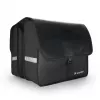 Bolsa de bicicleta Wozinsky bolsa de duplo bagageiro 28 L preta WBB34BK