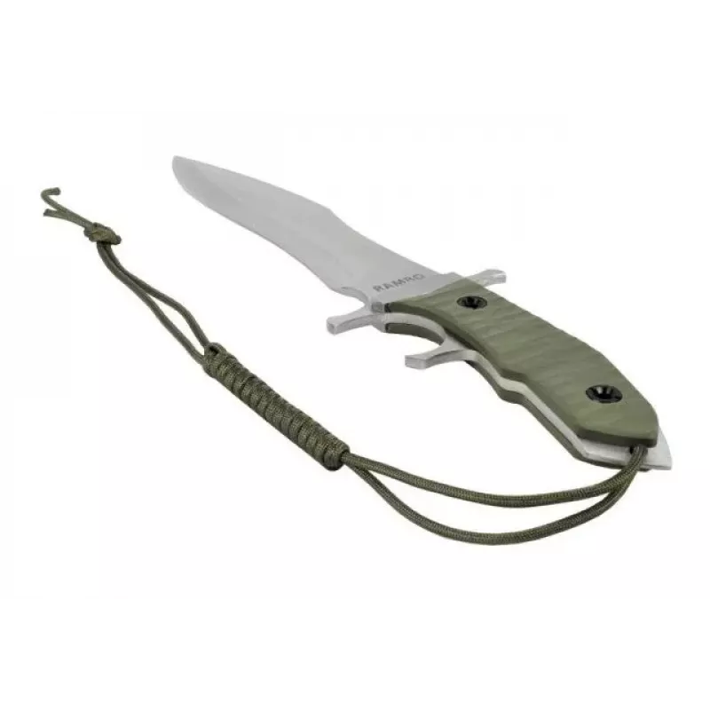 Cinema Classic Rambo V CC-H5 faca com bainha de couro