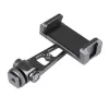 Suporte de telemóvel articulado Puluz PU3207B, montagem universal de 1/4 polegadas, preto