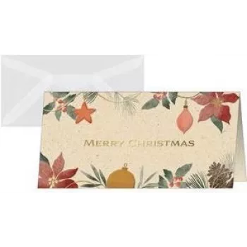 Cartões de felicitações Sigel DS095 formato DIN longo — pack de 10