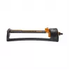 Aspersor de água Fiskars 1023661 em metal preto, laranja