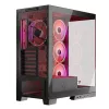 Caixa de PC MODECOM Volcano SPACE APEX ARGB Midi Tower, vidro temperado, USB-C, suporta ATX/microATX/Mini-ITX, GPU até 430 mm, dissipador de CPU até 180 mm