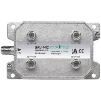 Repartidor de cabos Axing BAB 4-02 cinzento (BAB 4-02)