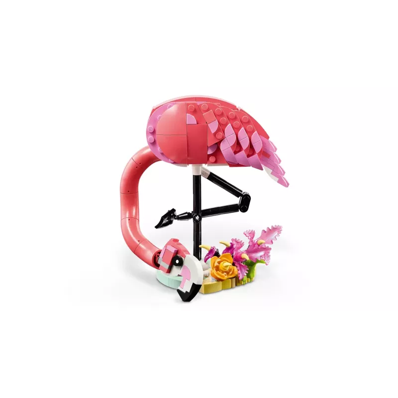 LEGO Creator 3 em 1 Flamingo rosa 31170 conjunto de construção, 288 peças, altura 230 mm, idade recomendada 8+