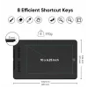 Mesa digitalizadora XP-Pen DECO 01 V3 — 5080 lpi, 254 x 158,75 mm, preto, USB (com fios e sem fios)