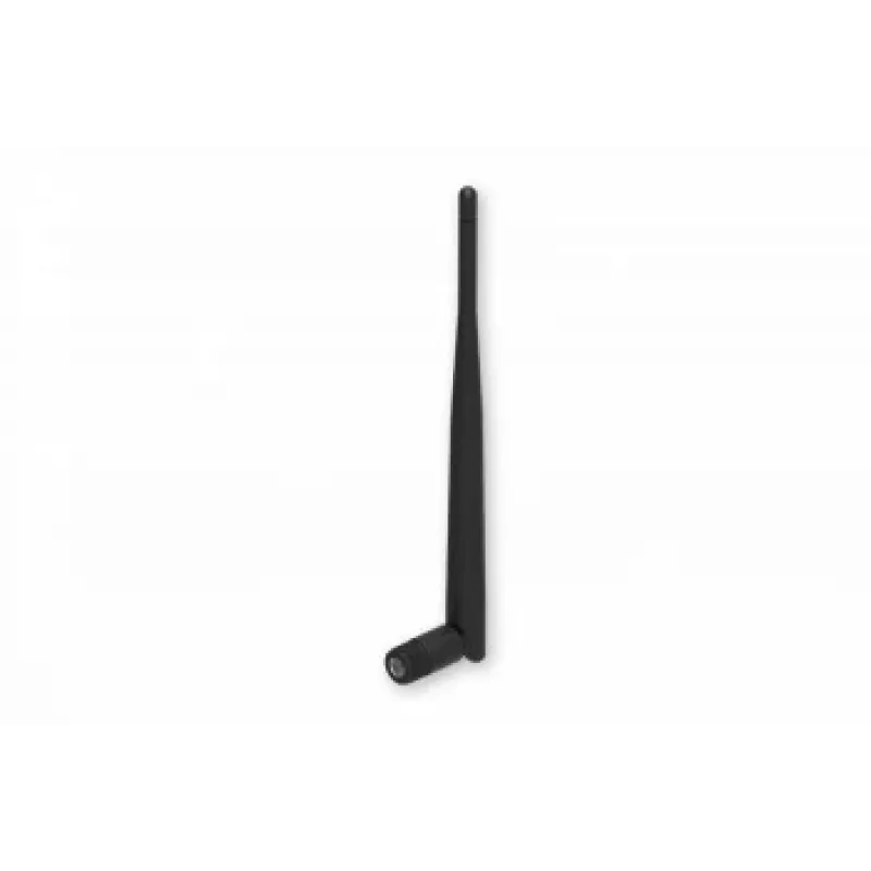 Antena de rede TELTONIKA PR1URF51, 5 dBi, 2,4–2,4835 GHz, conector macho RP‑SMA, 50 Ω, polarização linear, 195 mm, preto