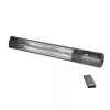 TunaBone | Aquecedor elétrico de infravermelhos de parede para terraço | TB2580W-01 | Aquecedor de terraço | 2500 W | Número de níveis de potência 3 | Adequado para espaços até 25 m² | Preto | IP55