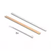 DeLOCK 67060 Patch panel de 19 polegadas tipo D com alívio de tensão, 8 portas centradas, 1U, preto