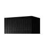Roupeiro cama meble PAFOS 2D BASE 90×55,5×45 cm Preto mate, estrutura com 2 portas