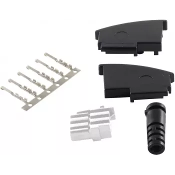 Conector de cabo ShiverPeaks BS72020 TAE N preto
