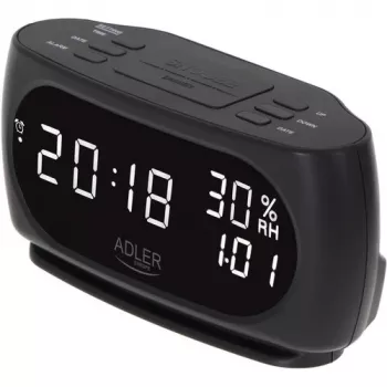 Adler AD 1186 despertador despertador digital preto