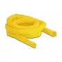 Manga tecida DeLOCK autoencerrável resistente ao calor 2 m x 25 mm amarela