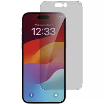 Película de proteção de ecrã 4smarts 540599 para iPhone 15 Plus resistente a riscos