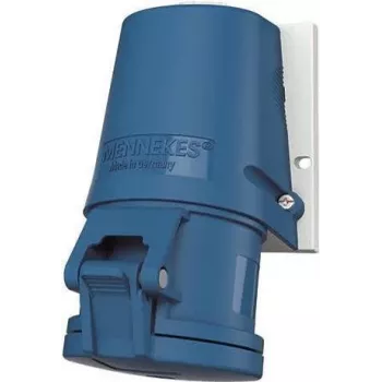 MENNEKES Elektrotechnik GmbH & Co. KG Tomada de parede 1346 32A3P 6H230V IP44 (1346)