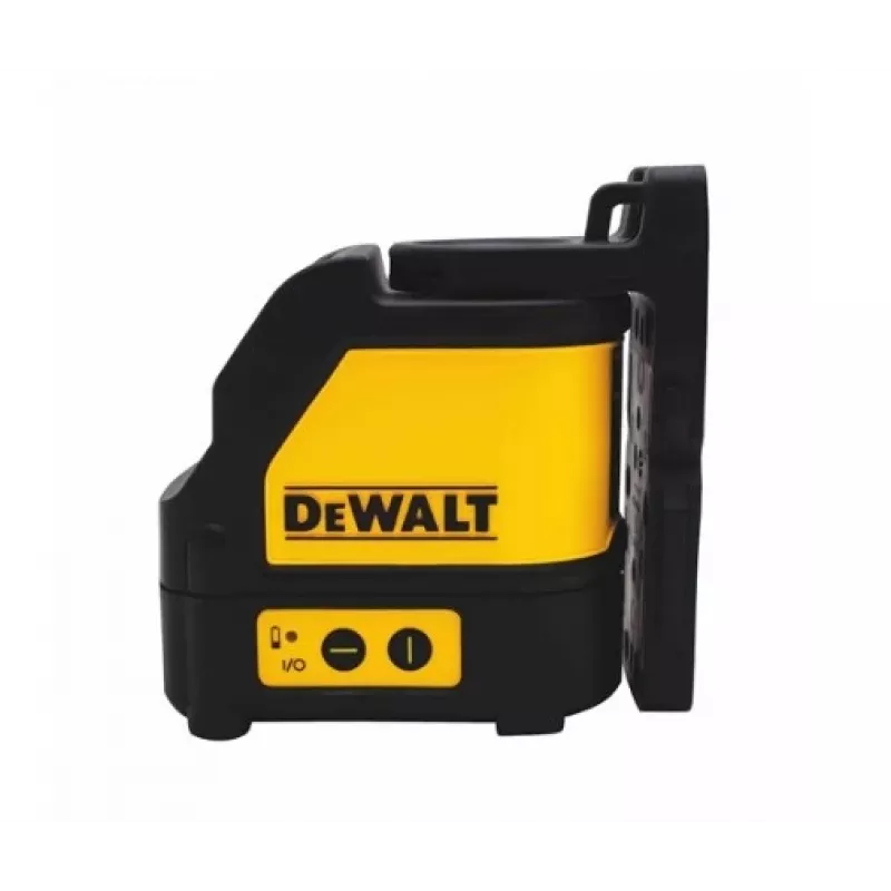 DeWALT DW088CG laser de linhas — laser verde, horizontal/vertical, alcance 30 m, rosca de tripé 1/8 polegadas, pilha AA (1 incluída), 3× suporte