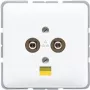 Jung CD 565-2 WW branco (CD565-2WW)