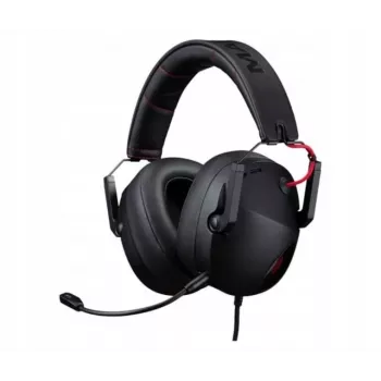 Headset mad-catz P.I.L.O.T. 3 — headset gaming binaural com fios, 3,5 mm, drivers de 50 mm, sensibilidade de 105 dB, preto
