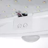 Lâmpada LED de parede MACLEAN MCE357W com sensor de movimento IR, branca, para exterior e interior