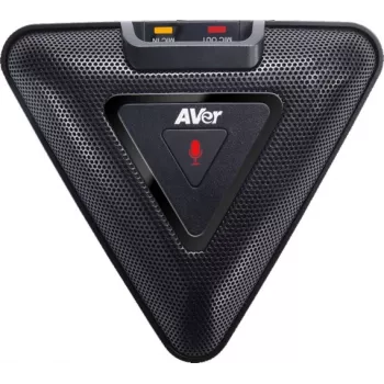 AVer 60U0100000AC Acessório de videoconferência microfone preto