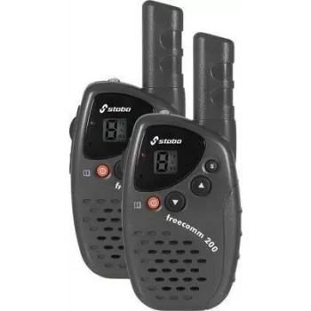 Stabo freecomm 200 rádio 8 canais preto