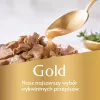 Comida húmida para gatos Gourmet (Purina) Gold 85 g – adulto, vaca e frango