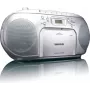 Lenco SCD-42 - leitor FM - CD - CD-R - CD-RW - paragem automática - repetição - LCD - rede/pilhas (SCD420SILBER)