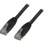Cabo de rede Deltaco UTP Cat6 RJ-45 RJ-45 2 m preto