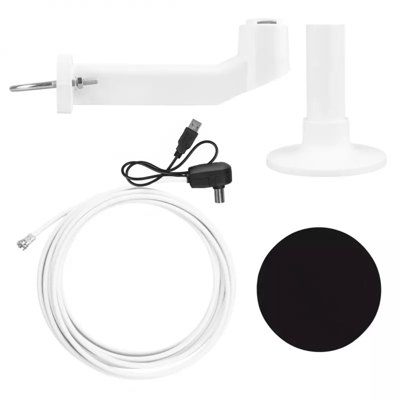 Maclean MCTV-104 antena ativa para autocaravana DVB-T/T2 HEVC omnidirecional