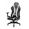 Cadeira de gaming normal Diablo X-HORN 2.0 preta e branca