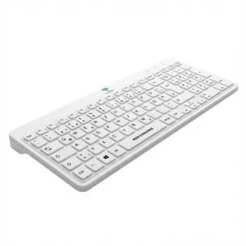Teclado higiénico MAN&MACHINE ITs Cool Flat, branco, 99 teclas, DE (ICF/DE/W5)