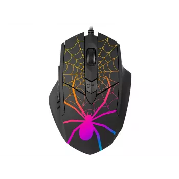 Rato GAMEZONE preto Widow USB