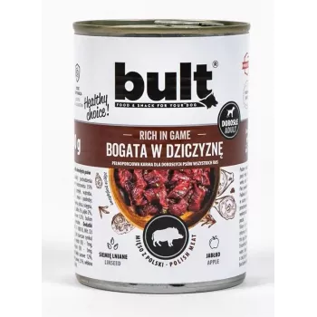 BULT Rica em caça - comida húmida para cães - 800 g