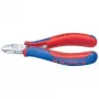 Corta-fios de eletrónica e precisão Knipex 77 02 130 com bisel 130 mm