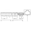 Módulo de câmara de videoporteiro HIKVISION DS-KD8003-IME1(B)(O-STD)/EU